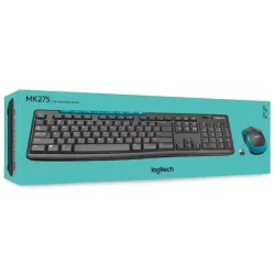 Logitech Wireless Keyboard Mouse Combo MK275