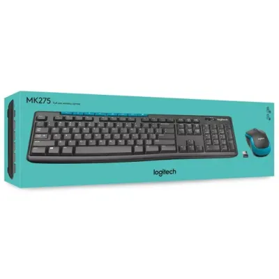 Logitech Wireless Keyboard Mouse Combo MK275
