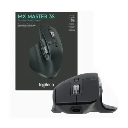 Logitech Wireless Gaming Mouse MX MASTER 3S Black